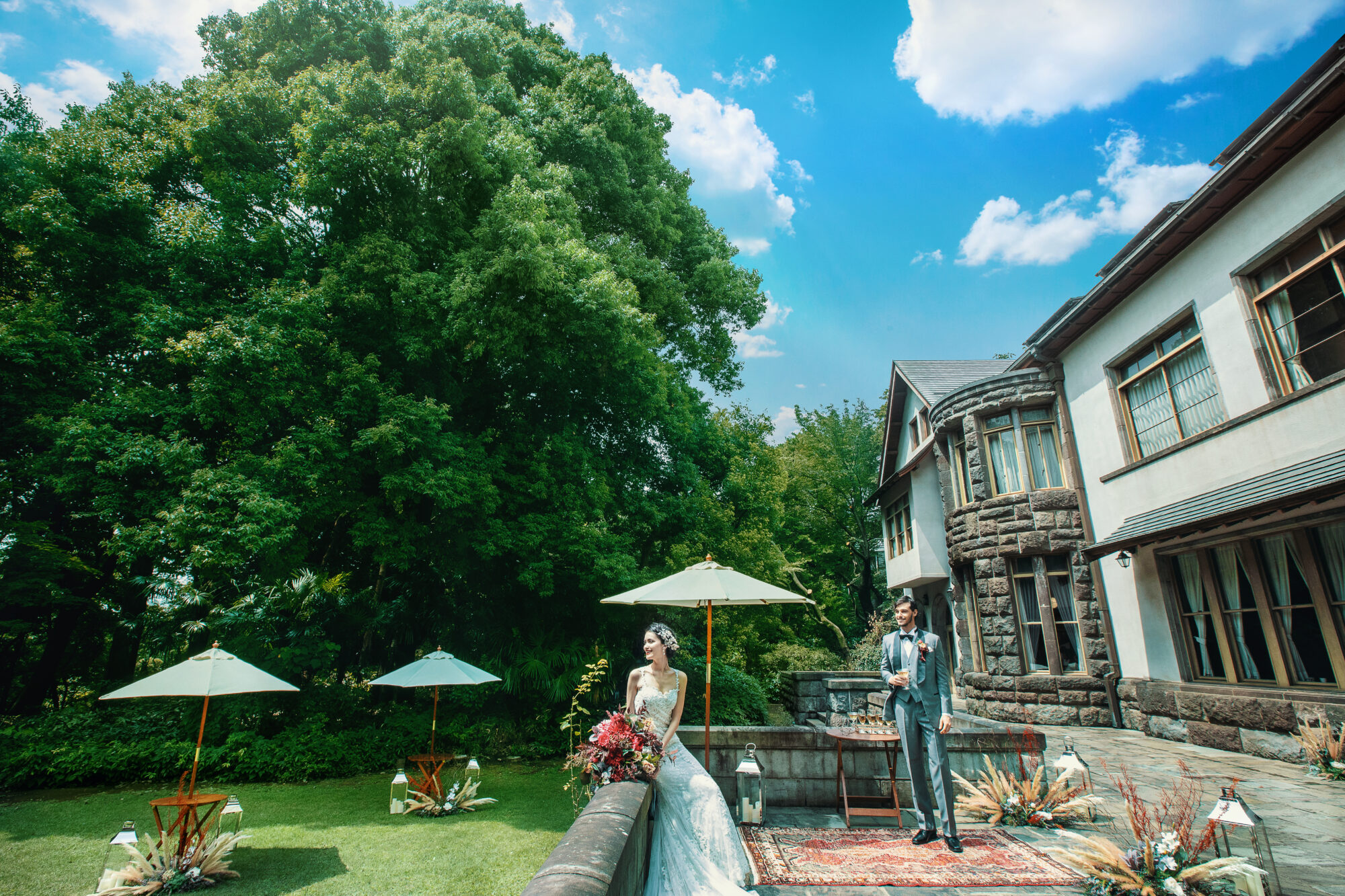 ◆40名259万円 【2026年8月限定】夏のガーデンウェディング　公式HP限定特典付きプラン 　