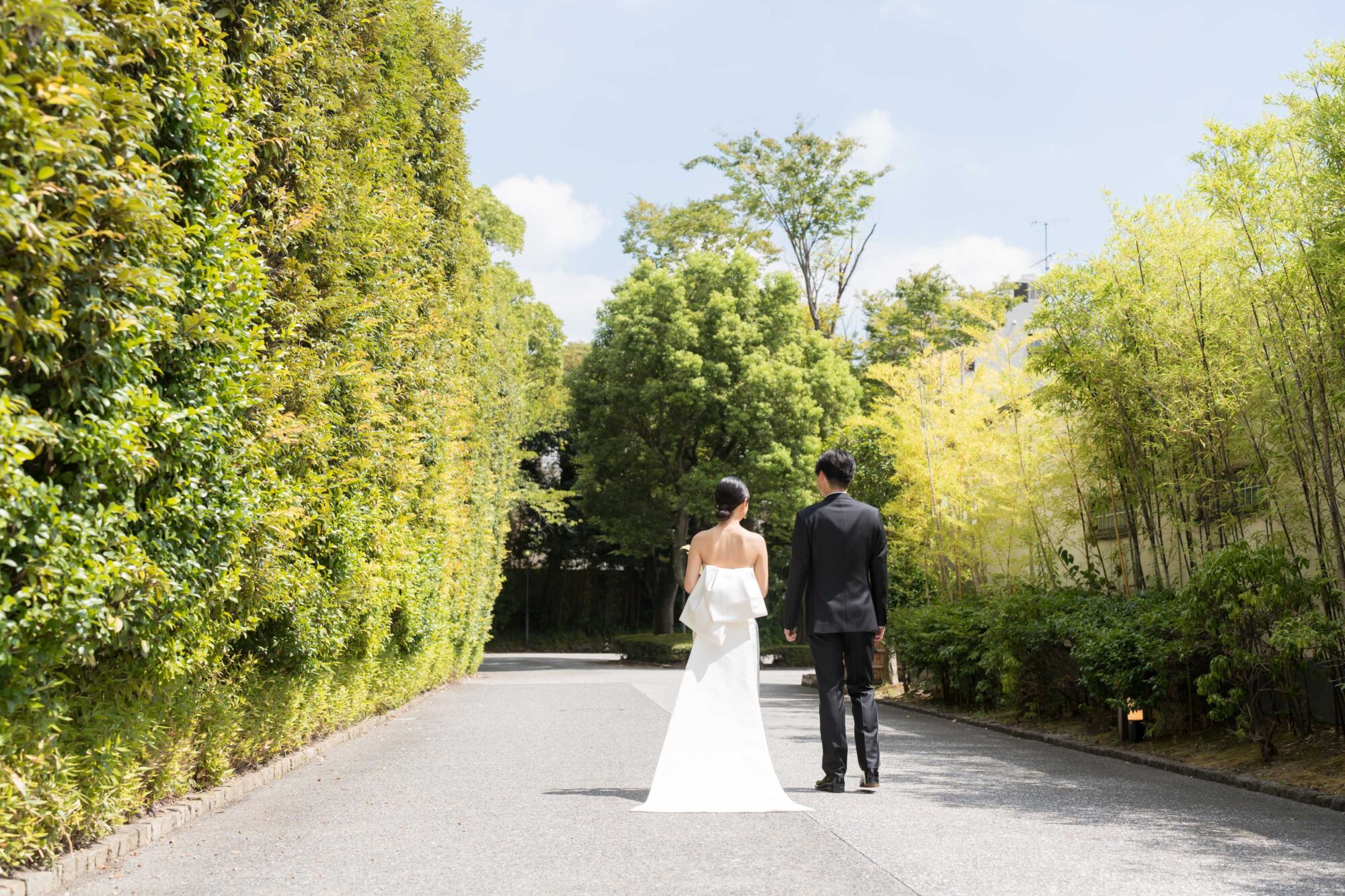 光と緑に寄り添う一日。