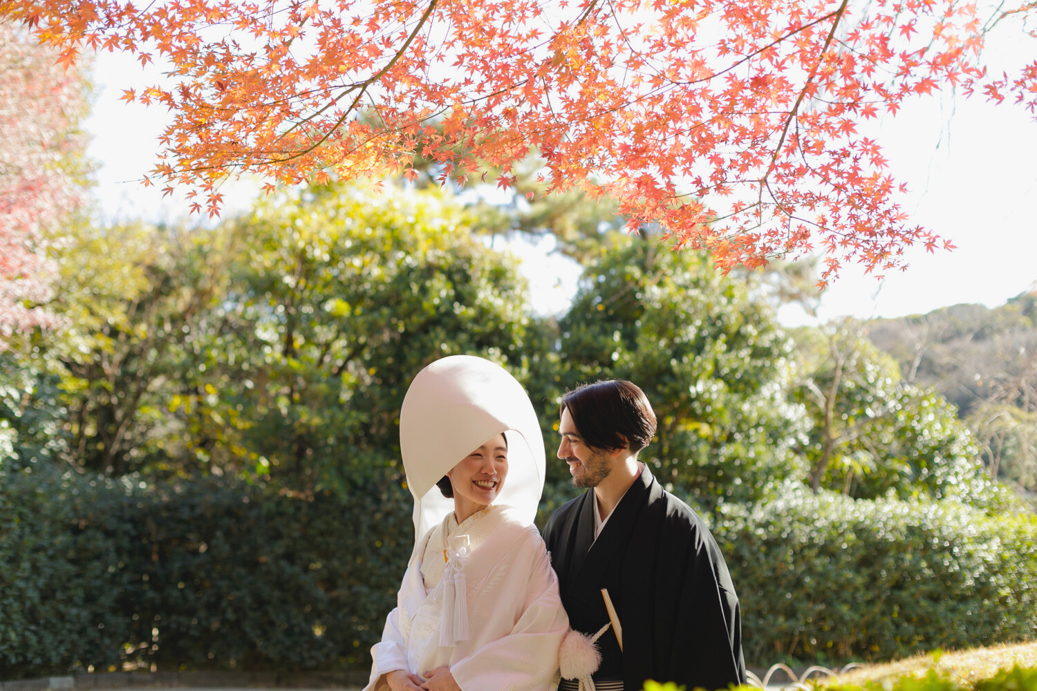 【国際結婚×日本の結婚式】三溪園 鶴翔閣で叶える “文化を超えて心が通う一日”