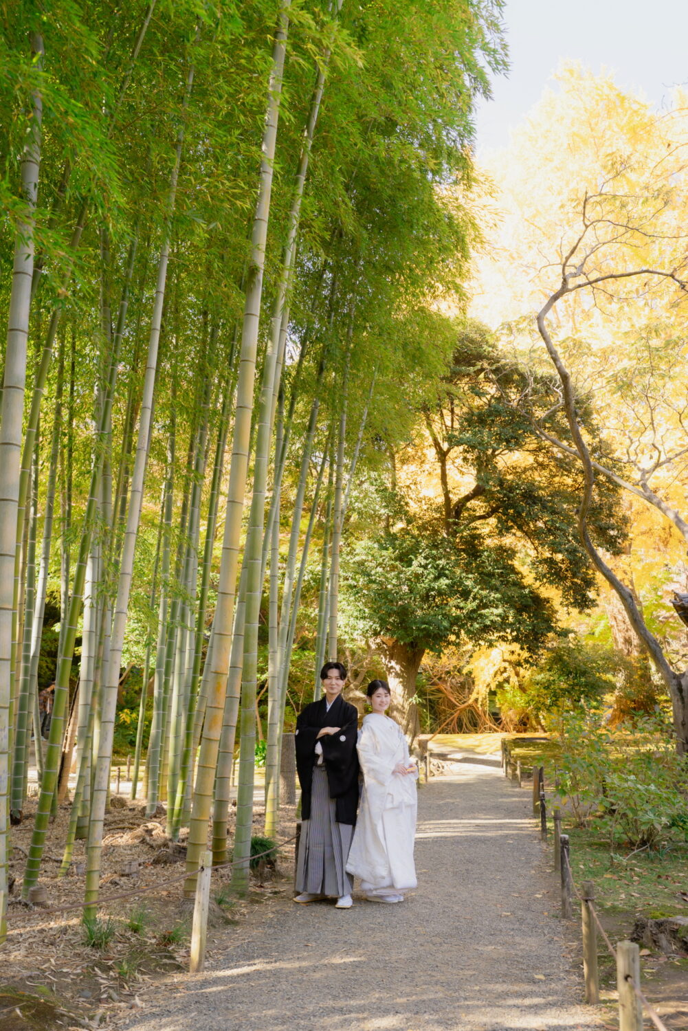 秋深まる三溪園で大切な人へ感謝を伝える結婚式—